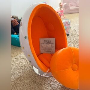 American Girl- Julie’s egg chair